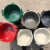 灰桶 泥桶 水泥桶白色 牛津沙桶工地建筑装修泥浆桶 橡皮塑料泥桶 牛筋桶深20.5cm- 带提手 桶勾