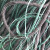 槐渔 8米10米100米大网绳坠网 柔丝绿丝绳子网 鱼网粘鱼网 三层渔网  8米7指100米绳坠渔网