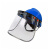 众森维特化工防护面罩安全帽面屏防酸碱化学品电焊全脸硫酸实验室耐腐蚀 耐高温面罩（有资质）