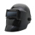 鹿色德式头戴式电焊面罩氩弧焊气保焊双层玻璃隔热焊工焊接防护焊帽 德式黑色电焊面罩