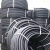 40硅芯管黑色塑料盘管32pe穿线管25预埋管50监控管给水管50 25pe硅管1.8厚(100米)