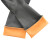 海斯迪克 HKQS-172 耐弱酸碱乳胶手套 工业橡胶耐油防水防滑作业用手套 55cm长(1双) 