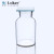  垒固 玻璃集气瓶 气体收集瓶磨砂带盖气体瓶 125ml 玻璃集气瓶 