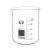 沸耐笙 SY-0001 实验室用玻璃烧杯/容量瓶/试剂瓶/量筒/培养皿/刻度吸管/三角烧瓶 烧杯250ml 1件