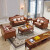 法莉娜（Fareanar） 欧式沙发小户型定制真皮沙发客厅套装家具 QG53 左贵妃位 实木沙发