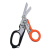 谋福（CNMF）291Y 多功能剪刀 应急钳户外求生工具折叠不锈钢可伸缩剪（黑橙）