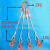 钢丝绳吊索具/压制钢丝绳组合吊具/起重吊钩索具/二肢三肢四肢 2吨2米4腿