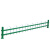 星期十 U型款0.4米高（每米单价） 锌钢护栏绿化带围栏花园栅栏市政园林防护栏杆定制