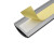 寰跃 铝合金线槽 金属防踩线槽 半弧形地板地面穿线用 长度1米（7号）