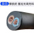 武汉二厂YZ橡套电缆线2芯3芯1.5 2.5 4黑皮橡胶线3+1飞鹤软芯电线 武汉二厂YZ橡套3*2.5/卷 软芯国