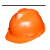 沃嘉禄美加厚V型安全帽 五色 工地头盔PE安全帽工厂施工 可印字 蓝色（ABS）