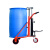 手动液压油桶搬运车直角圆桶铁桶塑料桶液转运装卸车简易手推车 铁桶单用聚氨酯轮