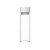 CLCEY玻璃试剂瓶透明棕色螺口化学样品瓶3 5 8 10 15 20 60ml 工具 黑盖30ml棕色10只（27*72.5mm）