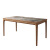 莎庭实木餐桌椅桌子长方形现代简约家用北欧小户型白蜡木饭桌 餐桌1.3米+6椅(折背椅)