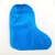 COFLYEE一次性靴套加长加厚PE塑料靴套防水防滑鞋套养殖场实验室日用靴套标注价格为1只 蓝色加厚款 36*60