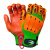 海太尔（HTR）机械手套系列 橘绿色矿业防撞手套 0098 1副 定制