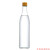 500ml一斤装牛栏山空酒瓶白酒存酒瓶全套包装玻璃瓶密封酒瓶 40只红色机压盖+内塞