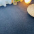 季梦纯色办公室地毯卧室满铺水泥地通用拍照直播间地垫商用大面积整铺 单条纹-米色 1m1m