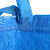 安英卡尔 W1139 PP料蓝色船型手提编织袋打包袋 可定制 大号55X35X37cm（2条）