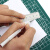 a2双面加厚切割垫板DIY手工模型雕刻手账桌面A3拼装刻纸剪纸桌垫 A2绿色垫板