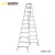 金锚 欧标铝合金双侧梯子工业梯子AO31-210工程梯人字梯展开高度3.135米