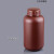 塑料瓶大容量大小口试剂瓶广口黑色棕色避光瓶HDPE白色样品 棕大口1L