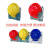 卡莱文蓝色红色灰色安全帽架车间壁挂式帽架放置支架挂架ABS材质工业品 zx红色安全帽架 可拼装姓名贴+螺丝