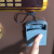 保险柜配件电磁铁吸入式指纹密码锁零件保密柜电子锁保险箱电磁阀 内电池盒(蓝色)带盖子