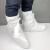COFLYEE 一次性靴套PP+PE透气膜长筒靴套高筒覆膜靴套防尘脚套防水防油污定制
