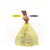 适用于【特厚袋】垃圾袋黄色大号医院诊所用背心式废100个提手式30L/58*70cm[买10 特厚5丝提手15L/100个满 加厚
