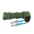 哥尔姆 安全绳 登山辅助绳 救援绳 户外徒步 军绿色 12mm绳子 30米 RL039