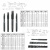 丝锥含钴先端螺旋丝攻不锈钢专用M2-M16丝锥 M2*0.4先端