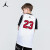 耐克（NIKE）Air Jordan童装男童篮球服背心夏季儿童运动速干无袖T恤 背心JD2222017GS-002杰斯特红 ( 150cm M码