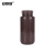 安赛瑞 塑料广口试剂瓶（5个装）棕色大口瓶粉末瓶土样瓶固体瓶样品瓶分装瓶 100ml 600695