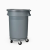 ubag 带盖垃圾桶储物桶蓄水桶带轮水桶  120L