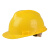 工地安全头帽男建筑工程防砸透气头盔施工领导劳保安全帽印字 大V款黄色