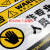 BELIK 释放静电 40*30CM 户外防水PVC警示标识牌工厂仓库车间安全管理提示牌警告标志牌标语牌 AQ-61
