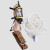 京斯坦 消防自吸式长管呼吸器 5米面具带滤嘴化工冶炼厂常备 5米（面具+腰带+长管+滤毒灌） 