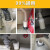 陆康 PVC下水管道防臭密封圈盖厨房洗衣机排水卫生间地漏硅胶反味塞套 40/50密封塞(一个装)
