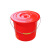 庄太太【10L有盖款】多功能塑料手提桶红色耐摔水桶
