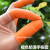 指套护指干活橙色麻点橡胶防滑手耐磨加厚乳胶防护点钞分翻页印刷防污 白色加厚款100只S（小码）