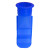 稳斯坦 W408 塑料硅胶蓝色防虫防臭地漏芯 卫生间下水管道不锈钢过滤网 D款38*95mm