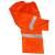 【HEYDAY JINGHUAN】分体式橘红色雨衣套装可定制logo 橘红色 175/96 30 