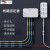 电线固定器线卡子走线神器理线卡扣夹自线走线插座排插免打孔 中号【4-6mm】【20个装】