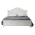 一木  实木床 主卧床 美式 白色双人床 卧室大床 公主床 欧式 箱体床+床头柜*1+格林床垫 1.5*2米