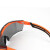 优维斯（UVEX）9064246防太阳光眼镜 镜框:橙色/黑丝 镜片:灰色 5-2.5