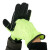 大杨776运动机械手套荧光绿 加厚耐磨防护手套维修搬运劳保手套户外开车骑行手套 定制