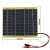 泰恒力太阳能发电板电池板12v光伏发电小型户外单晶充电 20w滴胶板不带线