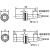浙江飞凌FEILING接近开关FA12-4NA 屏蔽 M2PB LC KA金属传感器M12 FA12-4PC直流PNP常开常闭