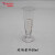 玻璃刻度量杯10/50/100/250ml玻璃仪器化学实验室化验器材教具 玻璃量杯50ml